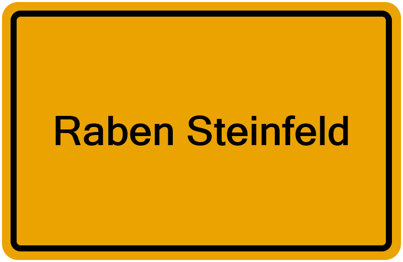Handelsregisterauszug Raben Steinfeld